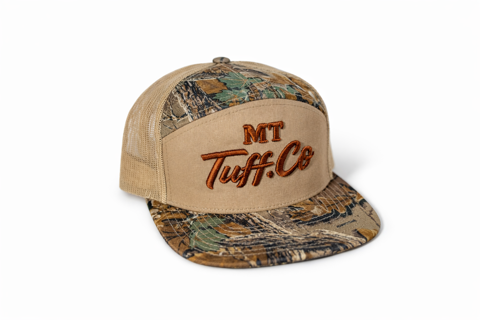 Realtree Camo 7 Panel Hat