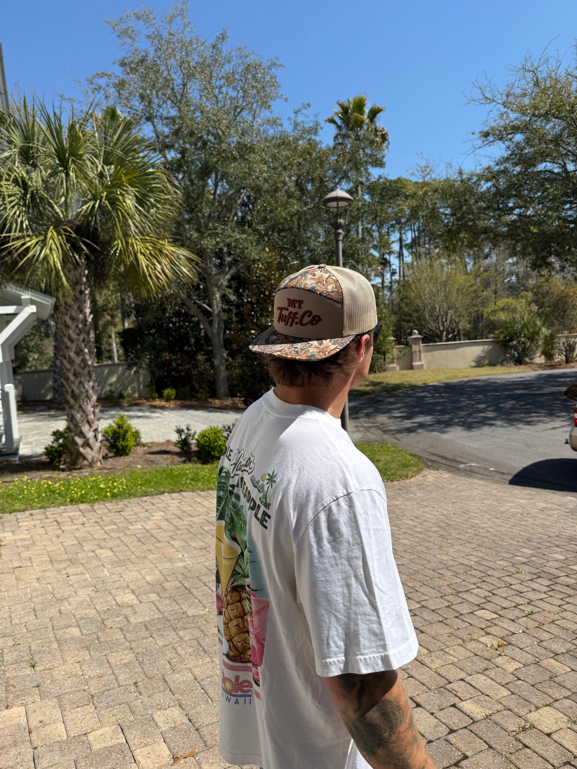 Realtree Camo 7 Panel Hat